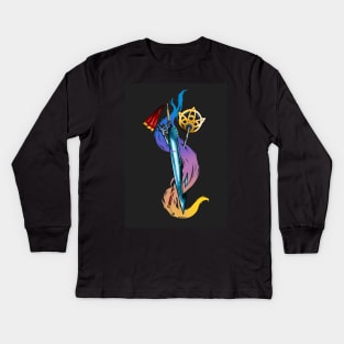 Brotherhood/Summoner Kids Long Sleeve T-Shirt